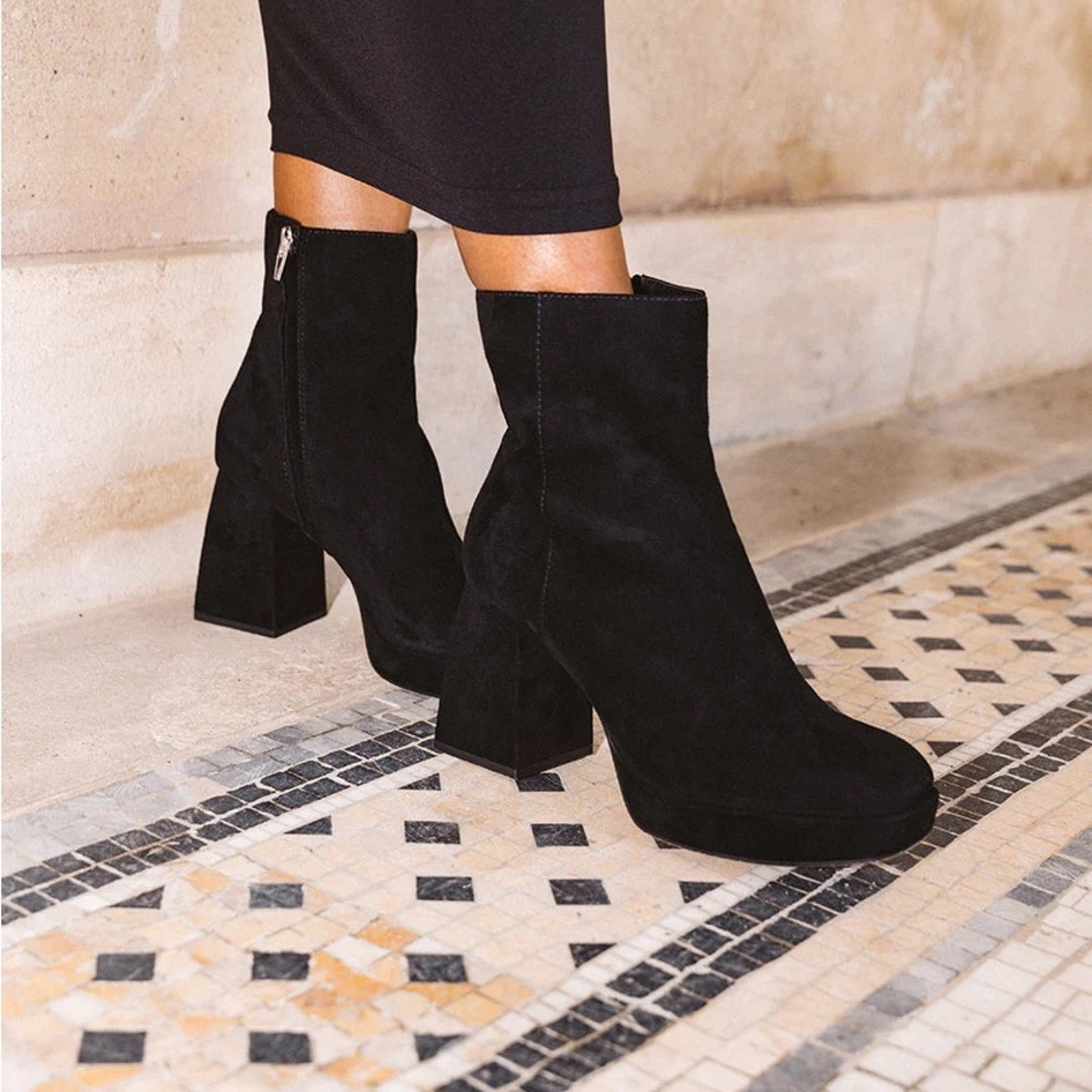 Dolce Vita Ulyses Block Heel Suede Boot